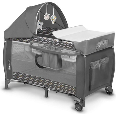 Lionelo Бебешка сгъваема кошара Lionelo Sven Plus grey (5902581656209)
