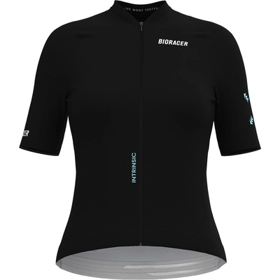 Bioracer Дамска фланелка с къс ръкав за колоездене Bioracer Women's Icon Jersey Cycling jersey - Eclipse Black (156-3081-0114)