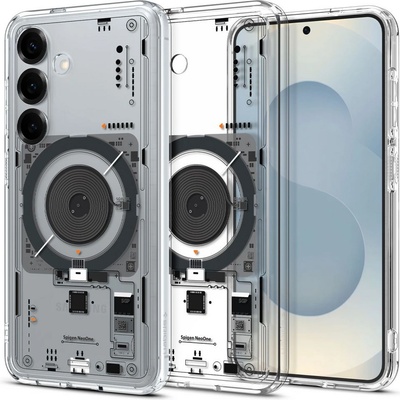 Spigen Удароустойчив кейс с MagSafe за Samsung Galaxy S25 от Spigen Ultra Hybrid - Neo One (8800283303049)