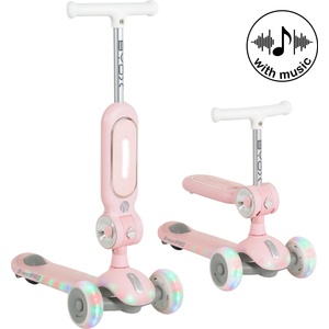 BYOX Тротинетка 2in1 StreetPro pink Тротинетка, скутер