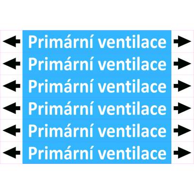 Grafiko | Primární ventilace - dle ISO 20560 - Materiál Folie s vyšší lepivostí s ochrannou laminací – High tack, Rozměr aršík 6 ks 52x400 mm