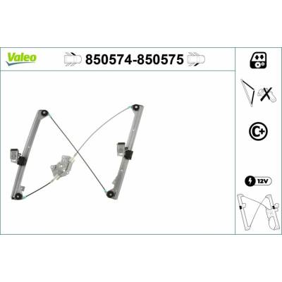 Mechanizmus zdvíhania okna VALEO 850574