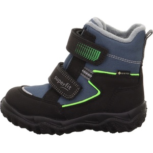Superfit Детски зимни ботуши Superfit Kid's Husky B GTX Winter boots - Schwarz / Hellgrün - размер 30 (EU) (702-6068-0416)