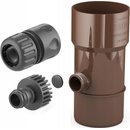 Bryza Zberač dažďovej vody Ø 110 mm s 1" závitom RAL 8017 hnedý