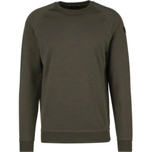 Stoic Мъжки вълнен пуловер Stoic MerinoFleece355 MMXX. Lulea Crew Merino jumper - Dark Olive - размер XL (005-5600-0414)