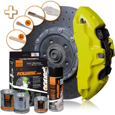 Foliatec Barva na brzdy, sada - NEON Yellow