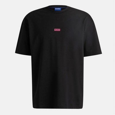Hugo Тениска Hugo Men's Regular Fit Logo Back T-Shirt - Black 003