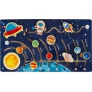 Kruzzel 24763 Drevené bludisko slnečná sústava