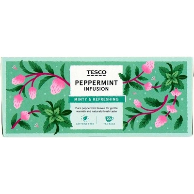 Tesco Bylinný čaj mätový 20 x 2 g