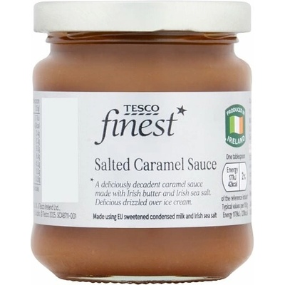 Tesco Finest Karamelová omáčka s mořskou solí 250g