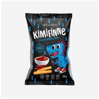 McLLOYD'S Kimifinne Snack tyčinky s kečupom BIO 30 g