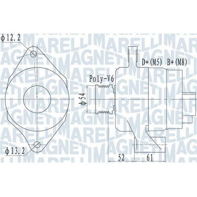 generátor MAGNETI MARELLI 063732049010