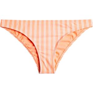 Roxy Дамско бикини долнище Roxy Women's Roxy into the Sun Moderate Bikini bottom - Papaya Punch Novelta Stripe H - размер XS (150-3238-0311)