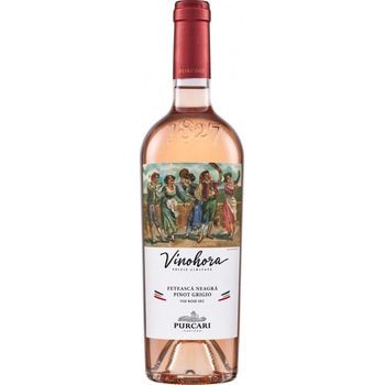 Chateau Purcari Vinohora Rose růžové 2022 13,5% 0,75 l (holá láhev)