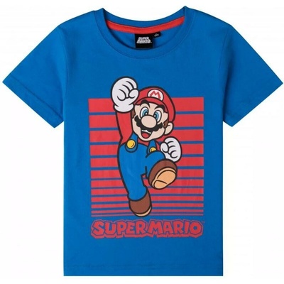 TRIČKO SUPER MARIO FUK s23 60607 modrá