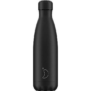 Chilly's Bottles Monochrome Термо бутилка, 500 мл, черна (B500MOABL)