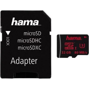 Hama microSDHC 32GB U3 123981