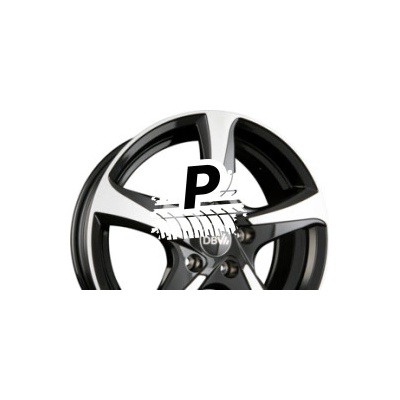 DBV 5SP 001 6x15 5x114,3 ET43 black polished