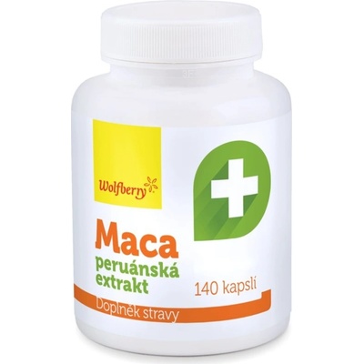 Wolfberry Maca peruánská extrakt kapsle prostata potence vitalita 140 kapslí
