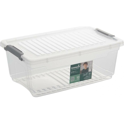 KEEEPER box úložný 3,7 l, 28,5x18,5x10,5 cm, víko, klip, PH