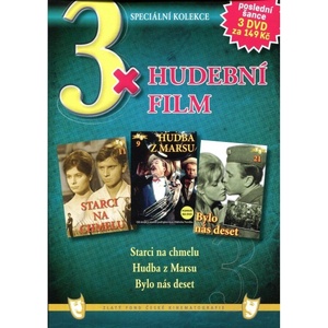 Multiland Hudební film (Starci na chmelu, Bylo nás deset, Hudba z Marsu) - 3DVD (050136)