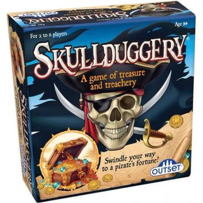 OutSet Настолна игра с карти Skullduggery - Стратегическа (11607)