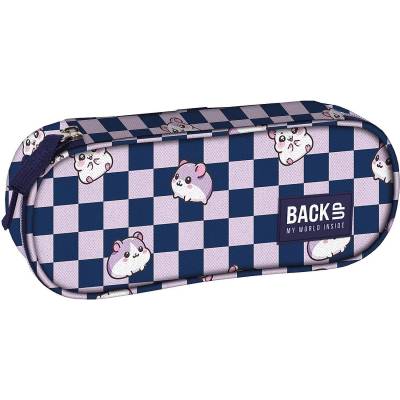 BackUP Овален несесер BackUp 8 A - Chessboard Hamsters (709647)