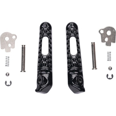 Bike It Footpeg OEM Replacement Honda Rear Black [MCA-FR005] FRH005
