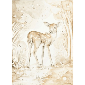 Plagát srnka 18x24cm