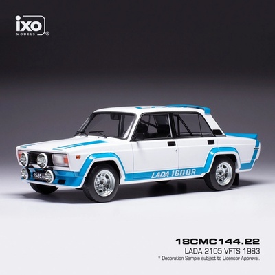 IXO Lada 2105 VFTS 1983 Bílá/dekor 1:18