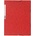 Exacompta A4 червена гумена папка с преспан P2110-0589 (P2110-0589)