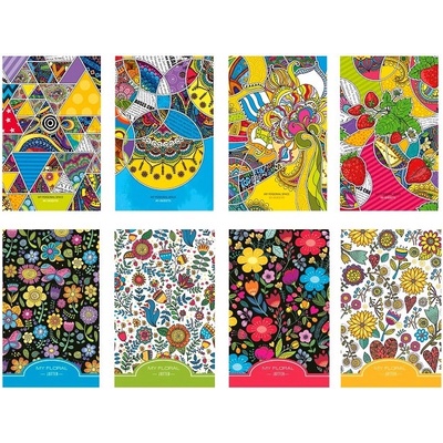 Bourgeois Тетрадка Bourgeois B6 80л гъвкави к (1120026-202242-17142-17143-17144)