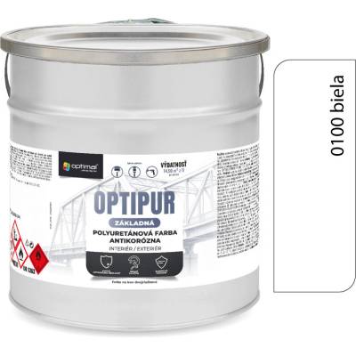 Optipur U2061 Základná polyuretanová farba 5 l biela