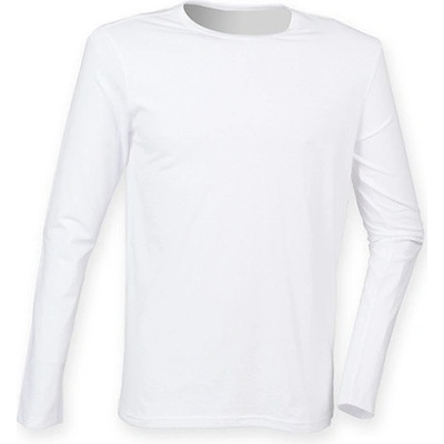 Sf pánské triko s dlouhým rukávem SF124 White