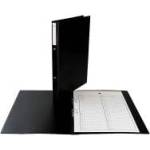 Biurfol Desk Folder for personal files A4/2R, PVC, black (BF1123)