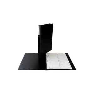 Biurfol Desk Folder for personal files A4/2R, PVC, black (BF1123)