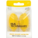 Real Techniques Miracle Concealer Sponge Duo houbička na korektor 2 ks žlutá