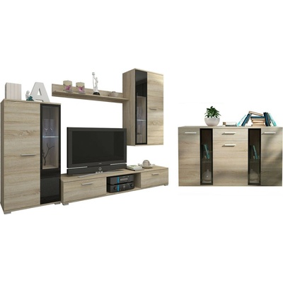 Noka s komodou Oscar dub sonoma – Zboží Dáma Noka s komodou Oscar dub sonoma – Zboží Dáma