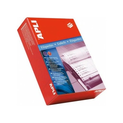 Etikety tabelačné 88,9x23,3mm APLI 1 radové