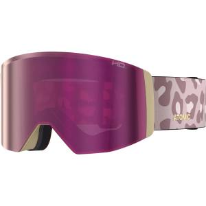 Atomic Ски маска Atomic Four Q L HD Signature Amie Engebretson S2 Ski goggles - Wild / Concrete / Pink Copper HD + Yellow Blue HD (417-4153-0111)