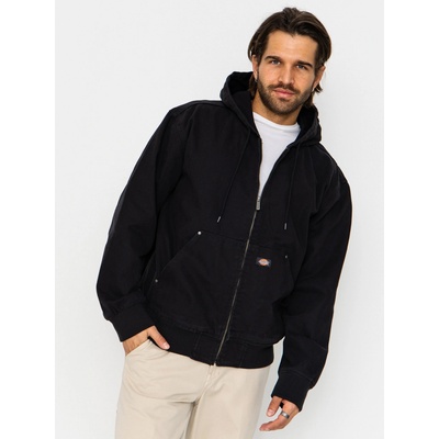 Dickies Unlined Canvas Hooded Bomber black