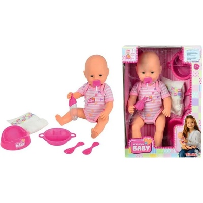 Simba Toys - Ню Борн Бейби - Комплект бебе с аксесоари ( 38 см)