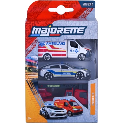Majorette Auto SOS zásahové kovové v2