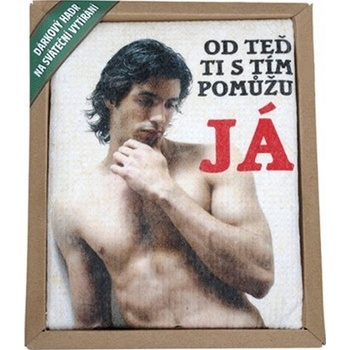 Bohemia Gifts Darčeková handra na sviatočné vytieranie Odteraz ti s tým pomôžem ja 1 ks