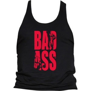 BAD ASS TankTop | Black-Red XXL