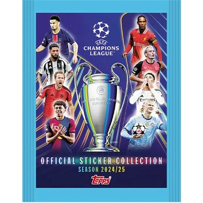Topps Champions League 2025 samolepky
