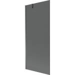 Mexen Next параван за вана с едно крило 80 x 150 см, графит, gun metal - 895-080-000-00-40-95 (895-080-000-00-40-95)