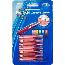 Denticol V01 multipack 0,6mm výsuvná medzizubná kefka 12 x 8 ks