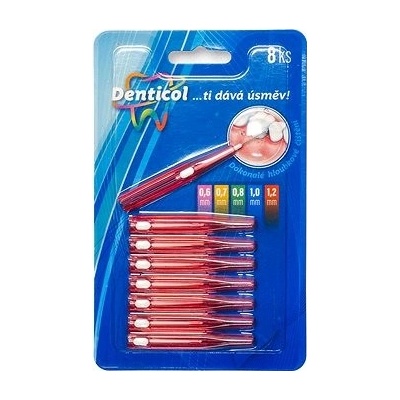 Denticol V01 multipack 0,6mm výsuvná medzizubná kefka 12 x 8 ks