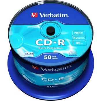 Verbatim Медия, Verbatim CD-R 700MB 52X EXTRA PROTECTION SURFACE (50 PACK) (43351)